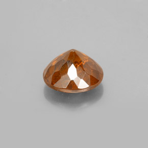 Sphalerite Gemstone in 7.5 mm Size for Sale, Sphalerite Stone in Reddish Orange Color