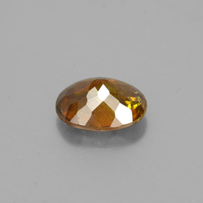 Sphalerite Gemstone in 7.3 x 5.8 mm Size for Sale, Sphalerite Stone in Yellow Golden Color