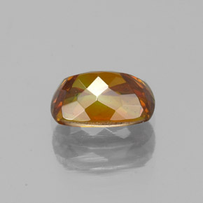 Sphalerite Gemstone in 7.1 x 5 mm Size for Sale, Sphalerite Stone in Reddish Orange Color