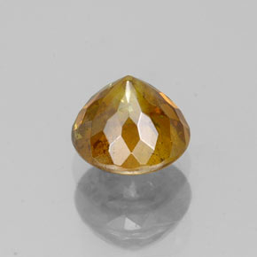 Sphalerite Gemstone in 5.3 mm Size for Sale, Sphalerite Stone in Yellow Golden Color