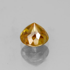 Sphalerite Gemstone in 5.6 mm Size for Sale, Sphalerite Stone in Yellow Golden Color