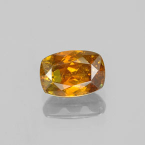 0.9ct Cushion-Cut Reddish Orange Sphalerite for sale thumb image of 0.9ct Cushion-Cut Reddish Orange Sphalerite (ID: 352525)