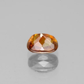 Sphalerite Gemstone in 5.9 x 4.5 mm Size for Sale, Sphalerite Stone in Reddish Orange Color