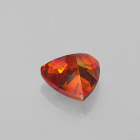 Sphalerite Gemstone in 7.3 x 7.1 mm Size for Sale, Sphalerite Stone in Orange Color