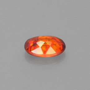 Sphalerite Gemstone in 7.5 x 5.3 mm Size for Sale, Sphalerite Stone in Orange Color
