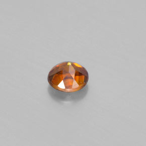 Sphalerite Gemstone in 4 mm (calibrated) Size for Sale, Sphalerite Stone in Orange Color