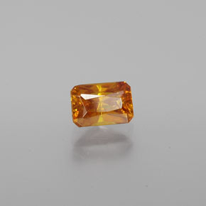 0.68 ct Yellow Sphalerite Stone, Natural Sphalerite in Octagon / Scissor Cut Shape for Sale
