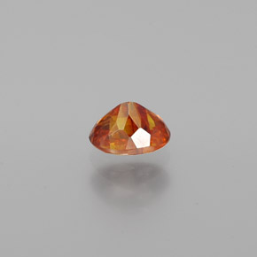 Sphalerite Gemstone in 6 x 4 mm (calibrated) Size for Sale, Sphalerite Stone in Reddish Orange Color