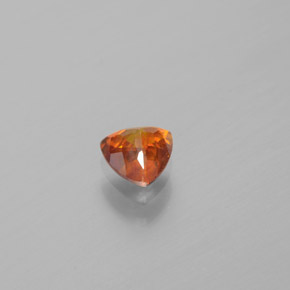 Sphalerite Gemstone in 4.5 x 4.5 mm Size for Sale, Sphalerite Stone in Reddish Orange Color