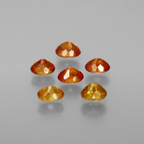 Sphalerite Gemstone in 4.7 x 3.6 mm Size for Sale, Sphalerite Stone in Yellow Golden Color