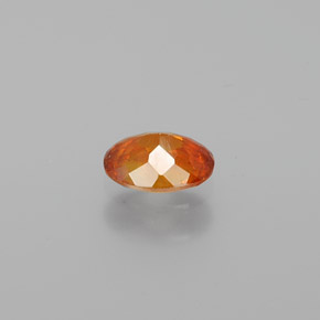 Sphalerite Gemstone in 6.2 x 4.7 mm Size for Sale, Sphalerite Stone in Orange Color