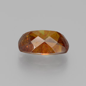 Sphalerite Gemstone in 10.5 x 7.1 mm Size for Sale, Sphalerite Stone in Reddish Orange Color