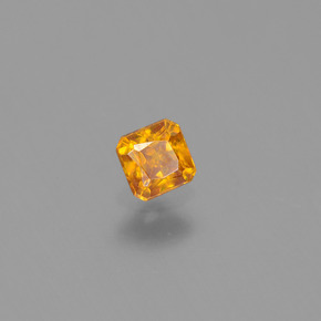 0.30 ct Gold Sphalerite Stone, Natural Sphalerite in Octagon / Scissor Cut Shape for Sale