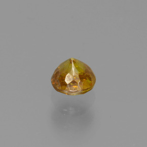 Sphalerite Gemstone in 3.8 mm Size for Sale, Sphalerite Stone in Yellow Golden Color