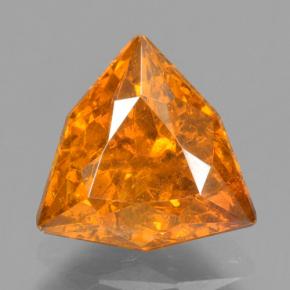 2.4ct Trillion Facet Yellow Golden Sphalerite for sale thumb image of 2.4ct Trillion Facet Yellow Golden Sphalerite (ID: 466295)