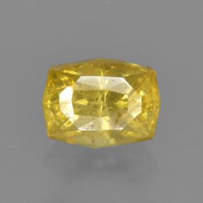 0.6ct Cushion-Cut Yellow Sphalerite for sale thumb image of 0.6ct Cushion-Cut Yellow Sphalerite (ID: 466367)