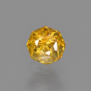 0.37 ct Gold Sphalerite Gemstone, Sphalerite Gem in Octagon / Scissor Cut Shape for Sale.