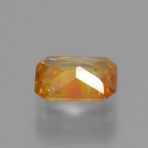 Sphalerite Gemstone in 5 x 3.8 mm Size for Sale, Sphalerite Stone in Yellow Orange Color