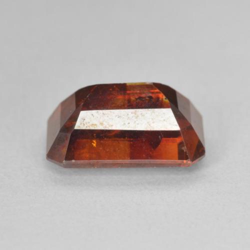 Sphalerite Gemstone in 11 x 7.4 mm Size for Sale, Sphalerite Stone in Reddish Orange Color