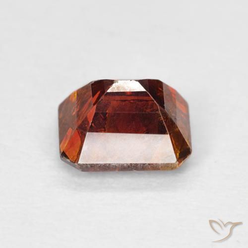 Sphalerite Gemstone in 7 x 5 mm (calibrated) Size for Sale, Sphalerite Stone in Dark Orange Color