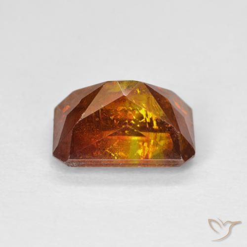 Sphalerite Gemstone in 9.3 x 6.5 mm Size for Sale, Sphalerite Stone in Brownish Orange Color