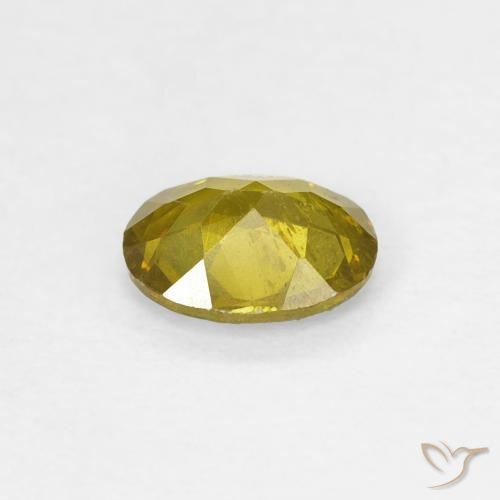 Sphalerite Gemstone in 5.7 x 4.6 mm Size for Sale, Sphalerite Stone in Medium Golden Brown Color