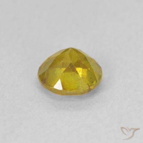 Sphalerite Gemstone in 5.2 mm Size for Sale, Sphalerite Stone in Gold Color