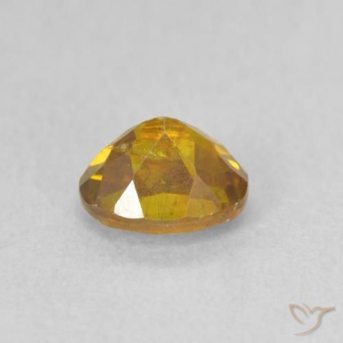 Sphalerite Gemstone in 5.7 x 4.6 mm Size for Sale, Sphalerite Stone in Gold Color