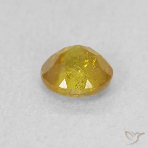 Sphalerite Gemstone in 4.5 mm (calibrated) Size for Sale, Sphalerite Stone in Golden-Brown Color