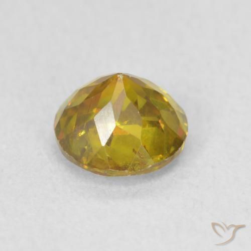 Sphalerite Gemstone in 5 mm (calibrated) Size for Sale, Sphalerite Stone in Golden-Orange Color