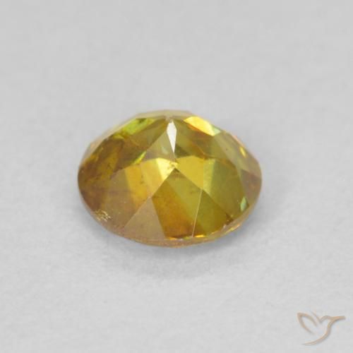 Sphalerite Gemstone in 5.5 mm (calibrated) Size for Sale, Sphalerite Stone in Golden-Brown Color