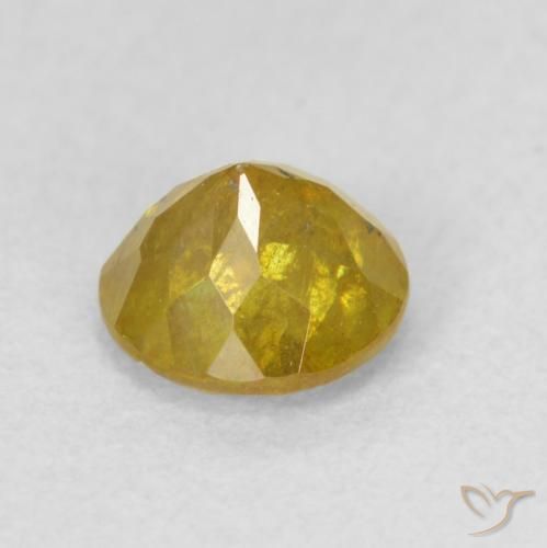 Sphalerite Gemstone in 5.5 mm (calibrated) Size for Sale, Sphalerite Stone in Golden-Brown Color