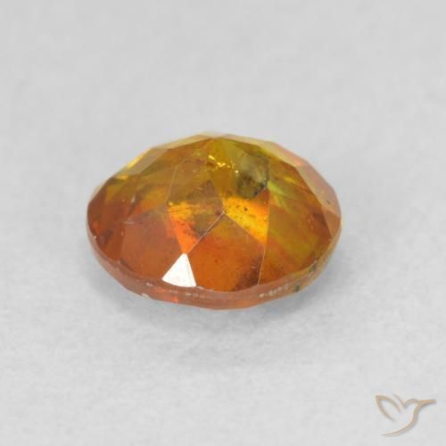 Sphalerite Gemstone in 5.5 mm (calibrated) Size for Sale, Sphalerite Stone in Golden-Brown Color