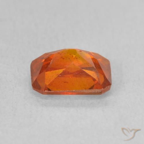 Sphalerite Gemstone in 7 x 5 mm (calibrated) Size for Sale, Sphalerite Stone in Fire Orange Color