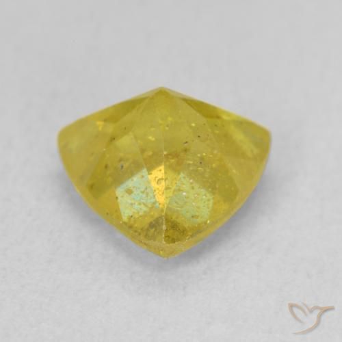 Sphalerite Gemstone in 8 x 8 mm (calibrated) Size for Sale, Sphalerite Stone in Brownish Yellow Color