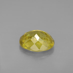 Sphene Gemstone in 8.4 x 7 mm Size for Sale, Sphene Stone in Yellow Golden Color