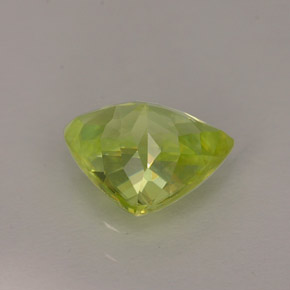 Sphene Gemstone in 7.7 x 5.8 mm Size for Sale, Sphene Stone in Yellowish Green Color
