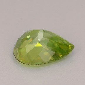Sphene Gemstone in 8 x 6 mm (calibrated) Size for Sale, Sphene Stone in Lime Green Color