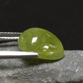 Sphene Gemstone in 12.5 x 9.5 mm Size for Sale, Sphene Stone in Green Color