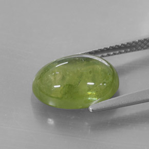 Sphene Gemstone in 12 x 9.1 mm Size for Sale, Sphene Stone in Green Color