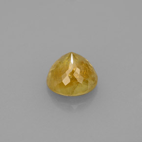 Sphene Gemstone in 7 mm (calibrated) Size for Sale, Sphene Stone in Golden Color