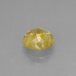 Sphene Gemstone in 5.4 mm Size for Sale, Sphene Stone in Yellow Golden Color