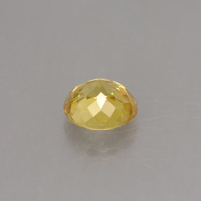Sphene Gemstone in 4.7 mm Size for Sale, Sphene Stone in Yellow Golden Color