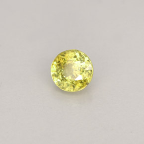 0.39 ct Multicolor Sphene Stone, Natural Sphene in Round Facet Shape for Sale