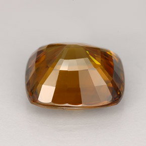 Sphene Gemstone in 11.6 x 10.7 mm Size for Sale, Sphene Stone in Cognac Color