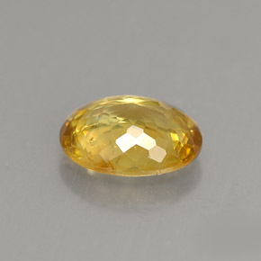 Sphene Gemstone in 8.1 x 6.4 mm Size for Sale, Sphene Stone in Yellow Golden Color