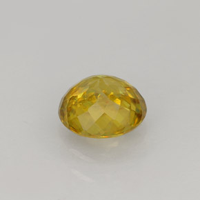 Sphene Gemstone in 6 mm (calibrated) Size for Sale, Sphene Stone in Yellow Golden Color
