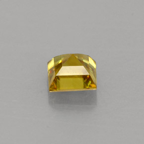 Sphene Gemstone in 4.1 x 4.1 mm Size for Sale, Sphene Stone in Yellow Golden Color
