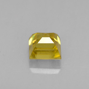 Sphene Gemstone in 4.4 x 4.4 mm Size for Sale, Sphene Stone in Greenish Golden Color