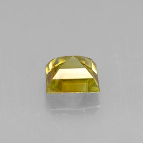 Sphene Gemstone in 4.3 x 4.2 mm Size for Sale, Sphene Stone in Greenish Golden Color
